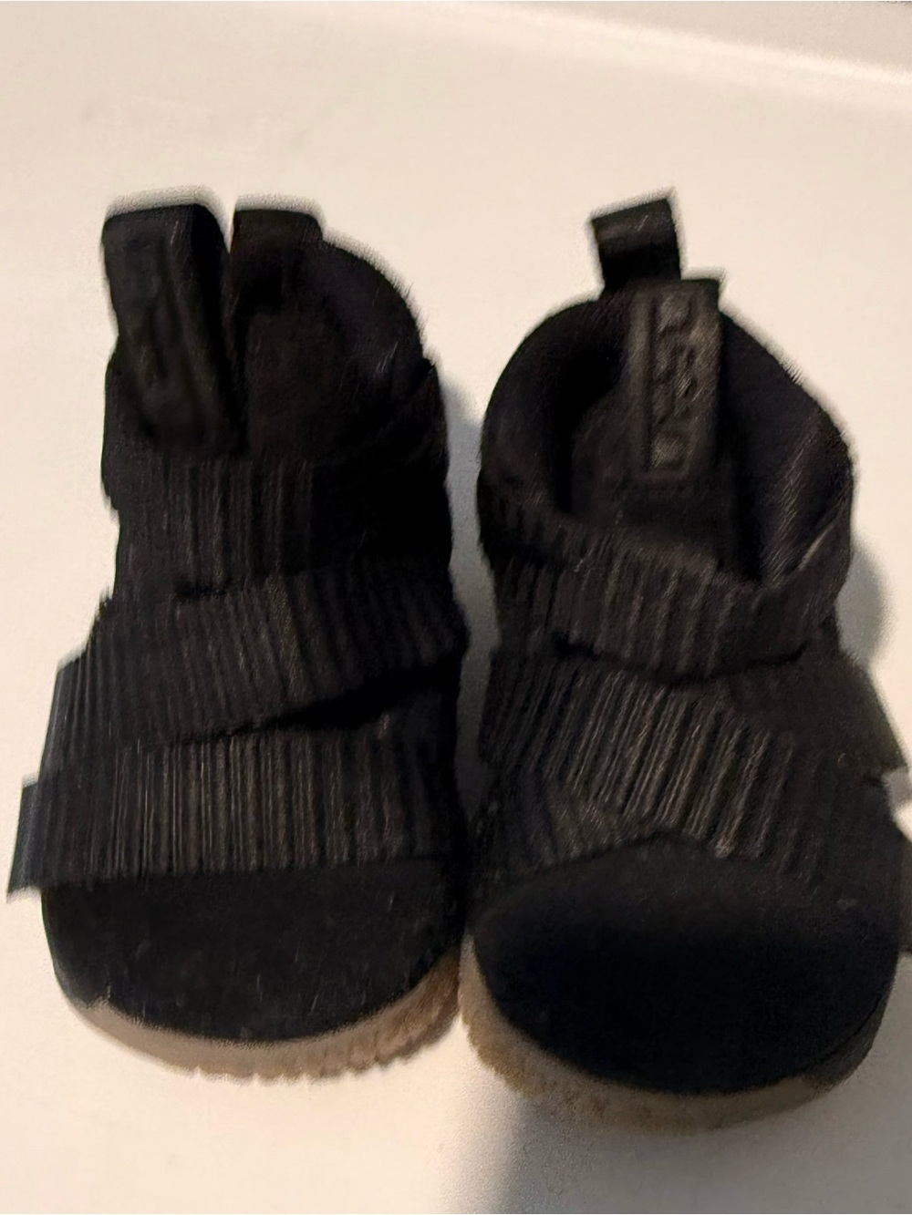 Nike LeBron Soldier Toddler Basketball Shoes Black Size 3C